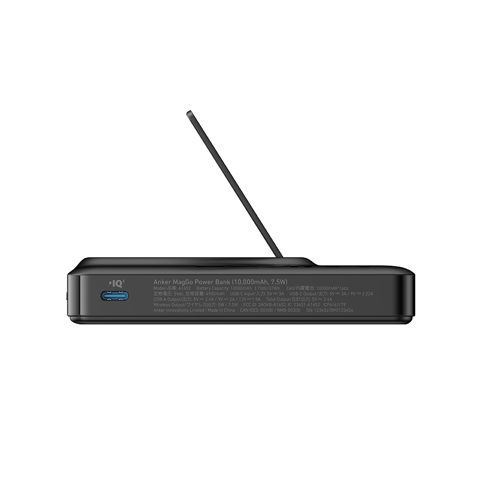 Power Bank Anker MagGo con batería de 10,000mAh, 7.5W con Stand - Image 5