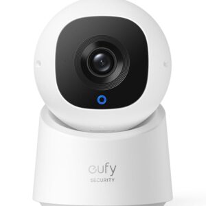 Cámara de seguridad 2K con rotación de 360° Pan and Tilt  eufy Security Indoor Cam C220
