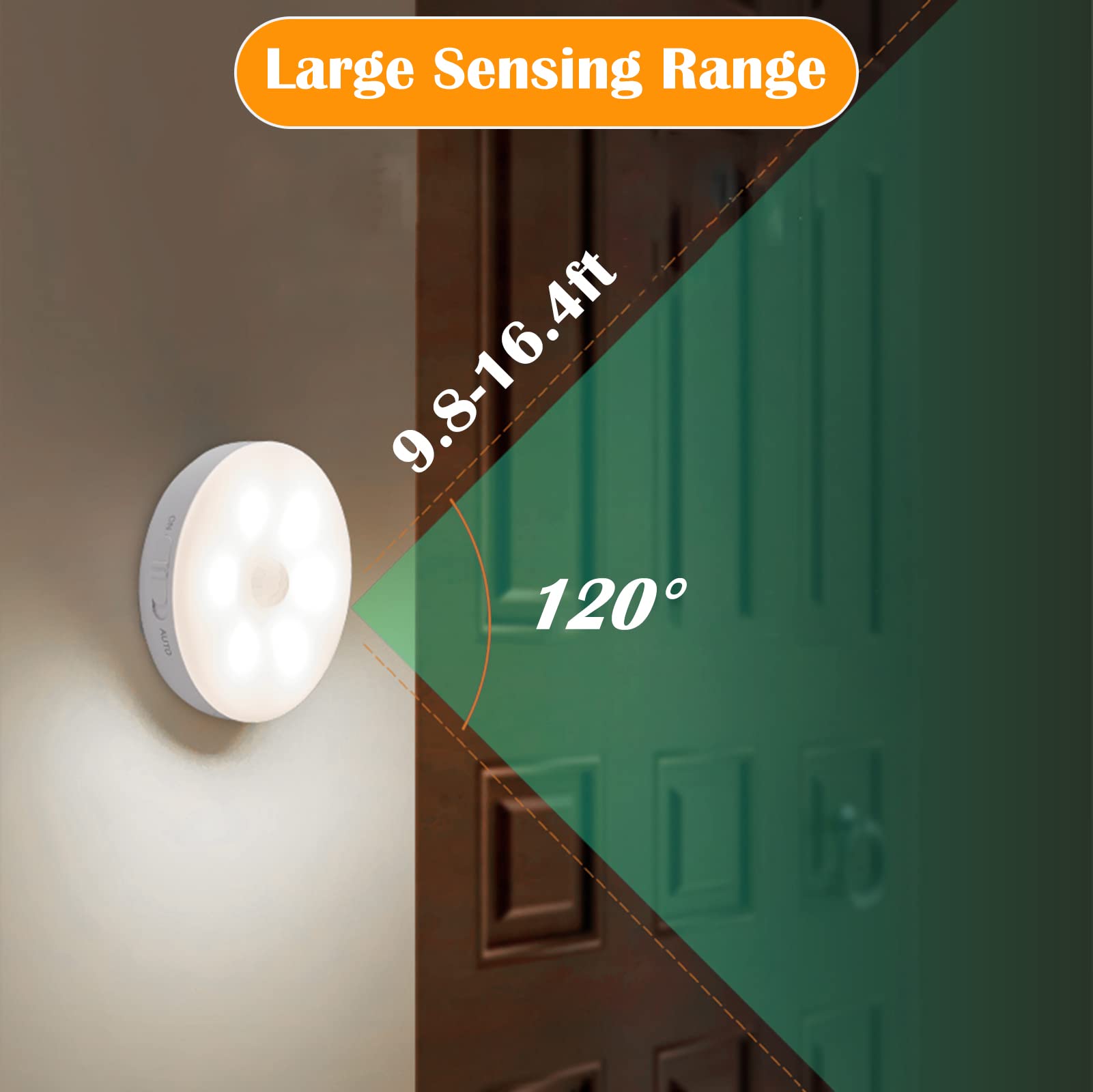 LUZ DE NOCHE CON SENSOR DE MOVIMIENTO X3 - Image 3