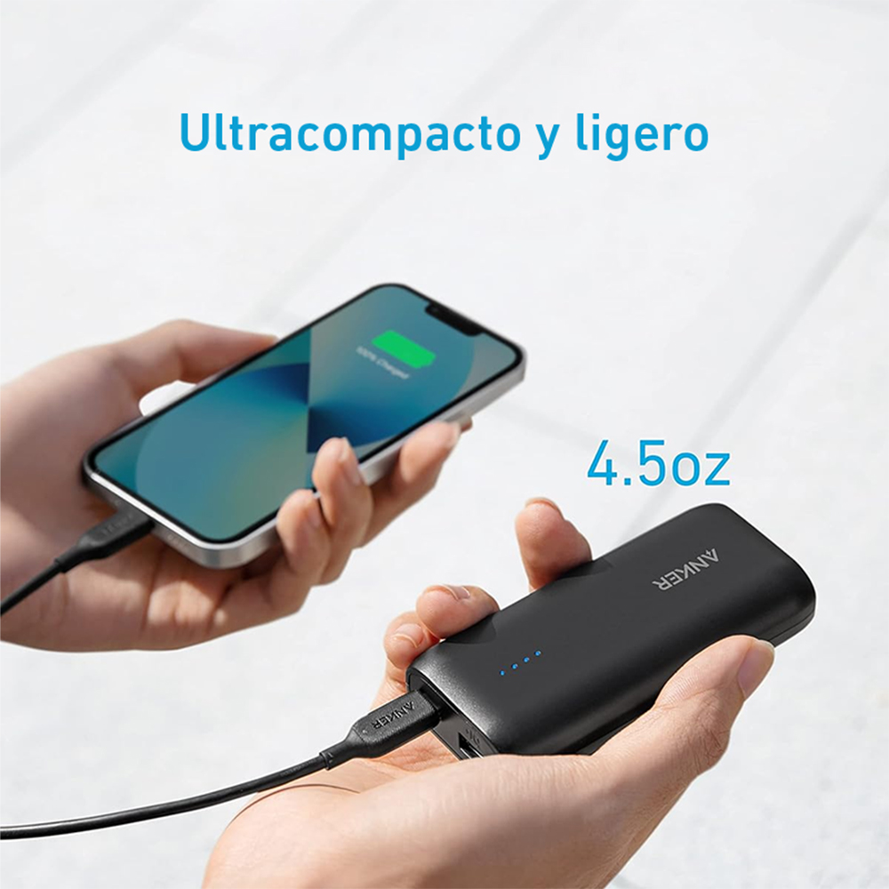 Power Bank Anker 321 de 5.200 mAh USB-C y USB-A - Image 2
