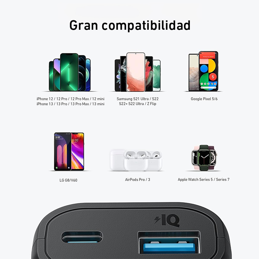 Power Bank Anker 321 de 5.200 mAh USB-C y USB-A - Image 5