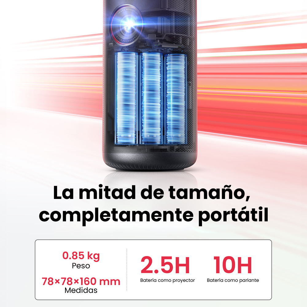 Proyector portátil Capsule3 con Google TV - Image 4