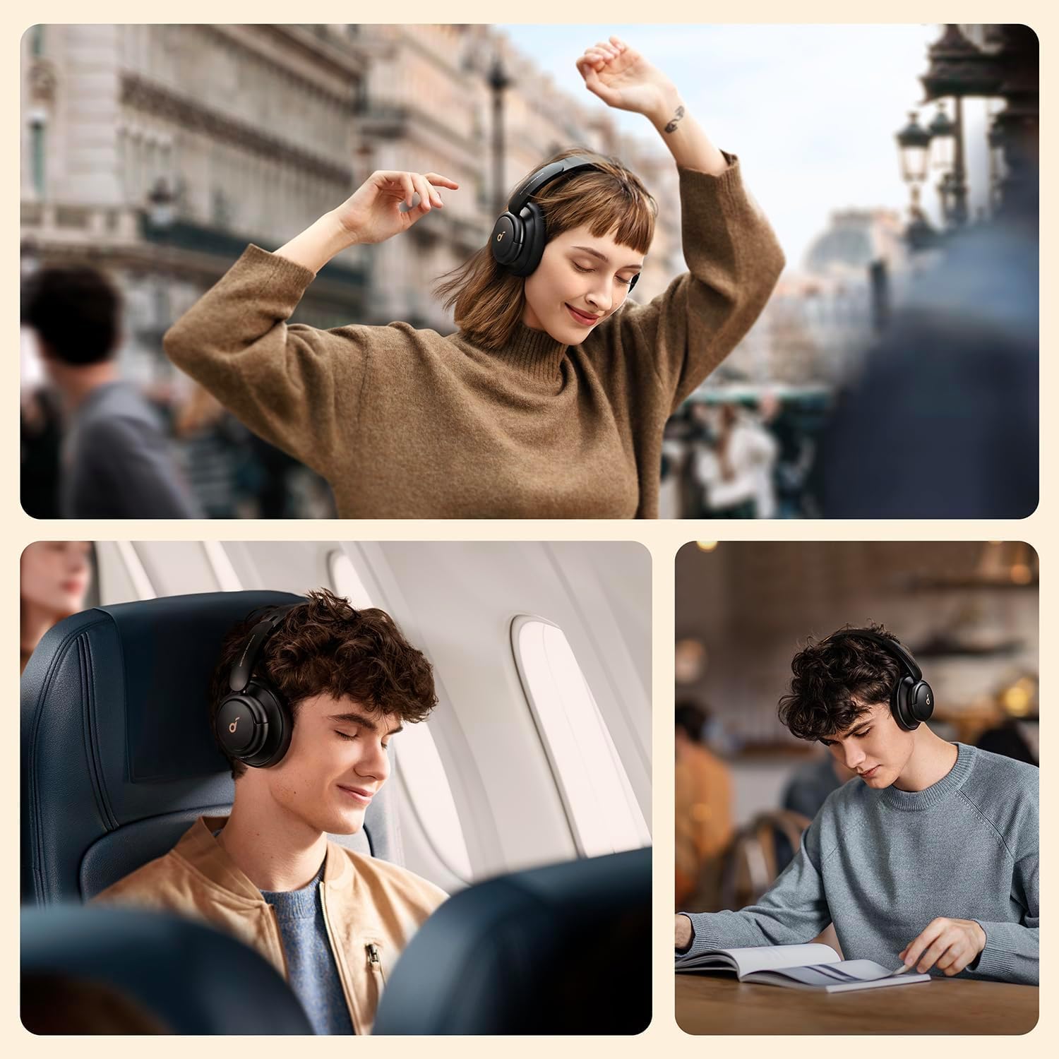 Audífonos tipo Diadema Soundcore Q30 con ANC Active Noise Cancelling - Image 5